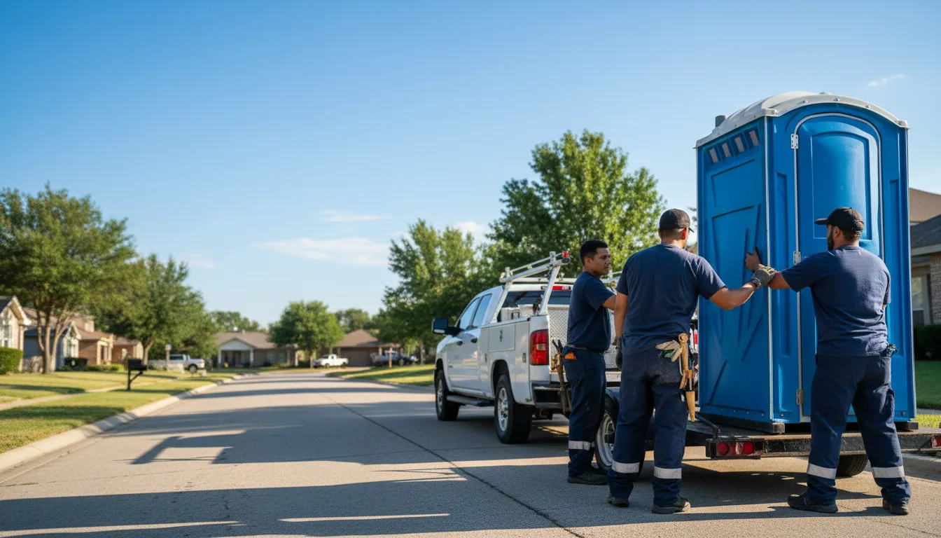 Portable Toilet Rental in Glenwood, IL near me